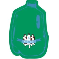 Cushioned Jar Opener - Milk Jug - Full Color