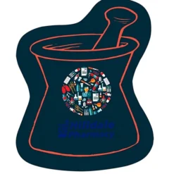 Cushioned Jar Opener - Mortar & Pestle - Full Color