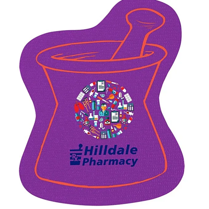 Cushioned Jar Opener - Mortar & Pestle - Full Color