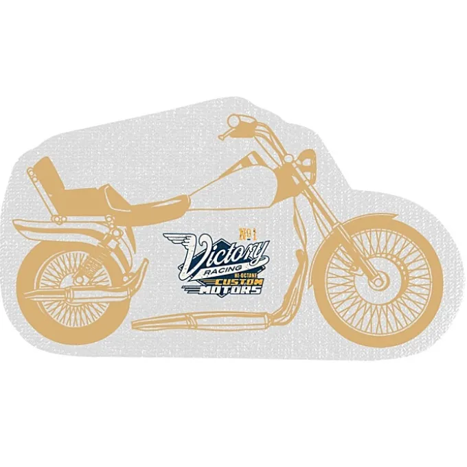 Cushioned Jar Opener - Motorcycle - Full Color