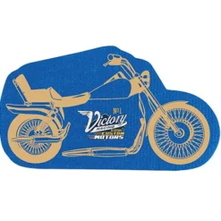 Cushioned Jar Opener - Motorcycle - Full Color
