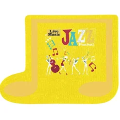 Cushioned Jar Opener - Music Note - Full Color