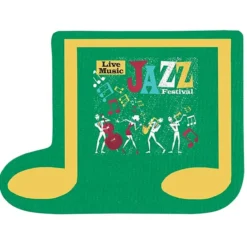 Cushioned Jar Opener - Music Note - Full Color