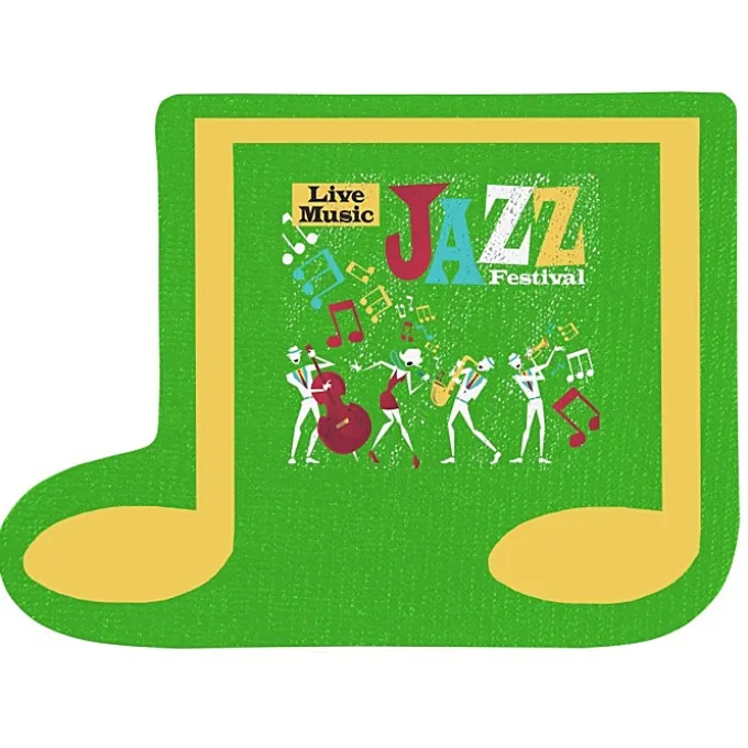 Cushioned Jar Opener - Music Note - Full Color