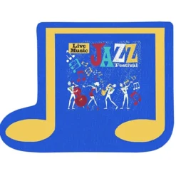 Cushioned Jar Opener - Music Note - Full Color