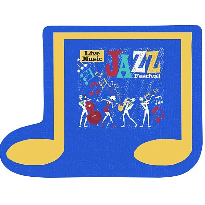 Cushioned Jar Opener - Music Note - Full Color