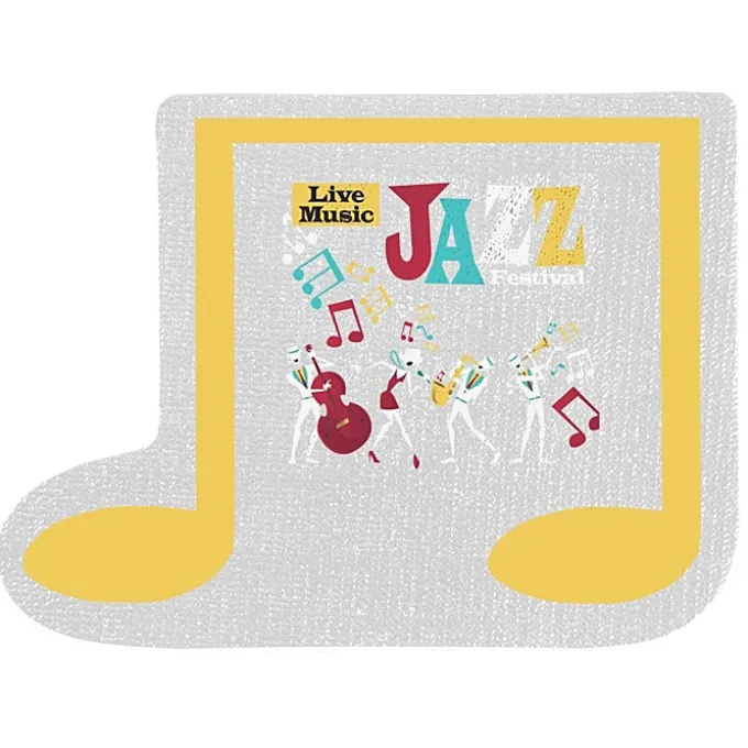 Cushioned Jar Opener - Music Note - Full Color