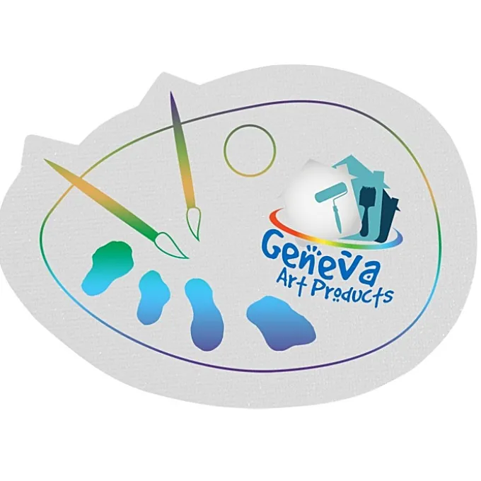 Cushioned Jar Opener - Painter's Palette - Full Color