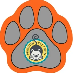 Cushioned Jar Opener - Paw - Full Color