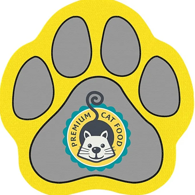 Cushioned Jar Opener - Paw - Full Color