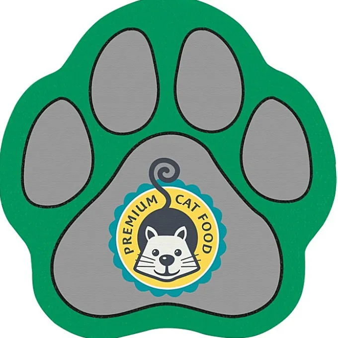 Cushioned Jar Opener - Paw - Full Color
