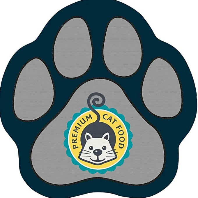 Cushioned Jar Opener - Paw - Full Color