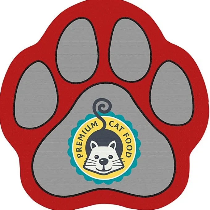 Cushioned Jar Opener - Paw - Full Color