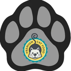 Cushioned Jar Opener - Paw - Full Color