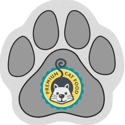 Cushioned Jar Opener - Paw - Full Color