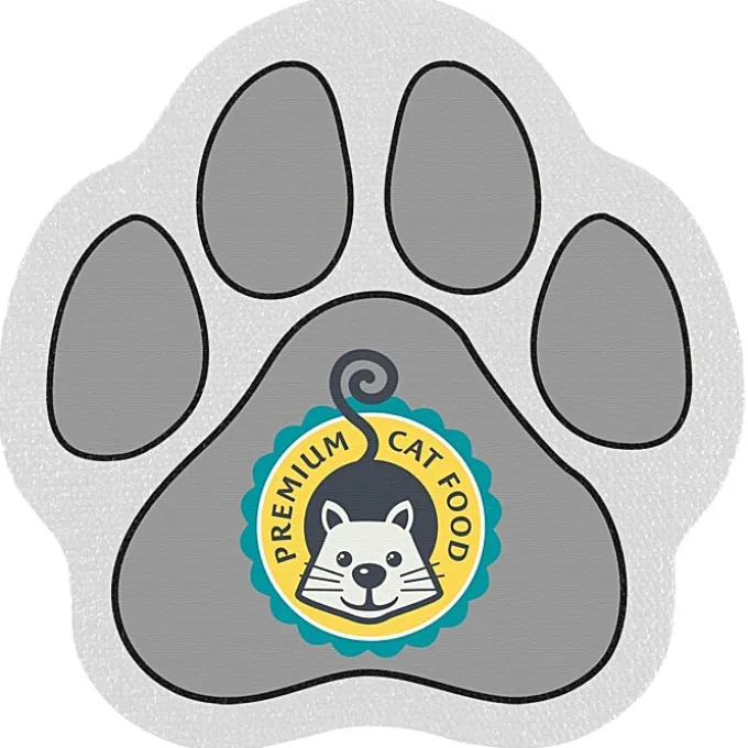 Cushioned Jar Opener - Paw - Full Color