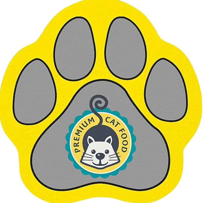 Cushioned Jar Opener - Paw - Full Color