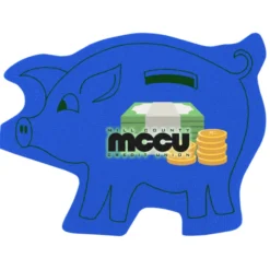Cushioned Jar Opener - Piggy Bank - Full Color