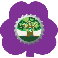 Cushioned Jar Opener - Shamrock - Full Color