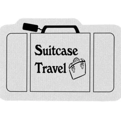 Cushioned Jar Opener - Suitcase