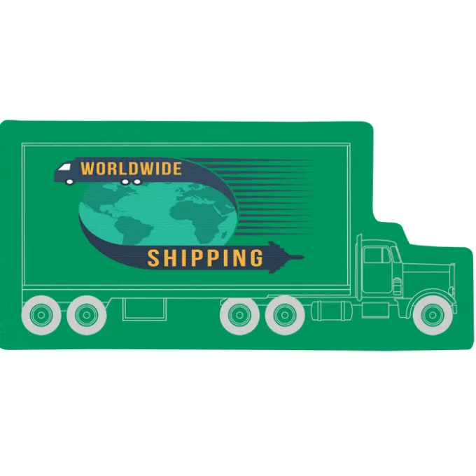 Cushioned Jar Opener - Tractor Trailer - Full Color