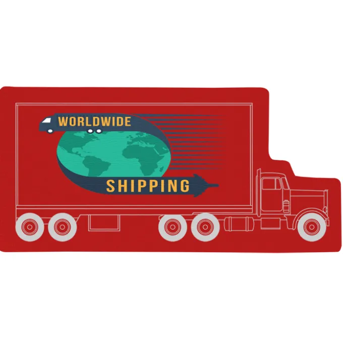 Cushioned Jar Opener - Tractor Trailer - Full Color