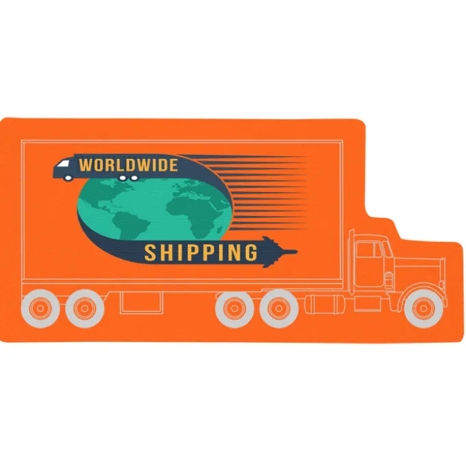 Cushioned Jar Opener - Tractor Trailer - Full Color