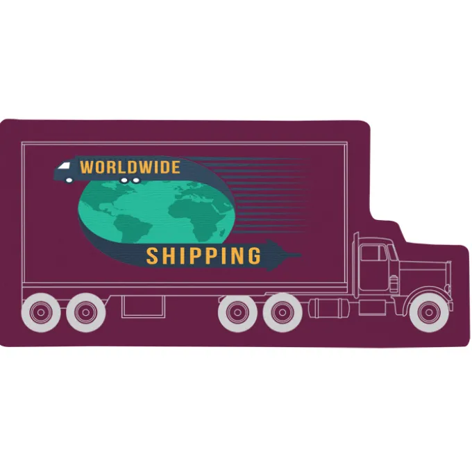 Cushioned Jar Opener - Tractor Trailer - Full Color