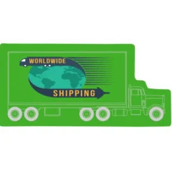 Cushioned Jar Opener - Tractor Trailer - Full Color