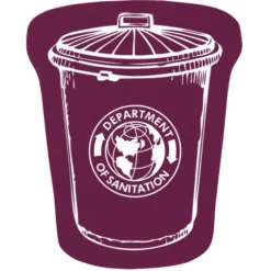 Cushioned Jar Opener - Trash Can