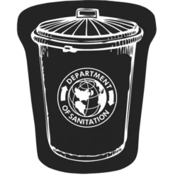 Cushioned Jar Opener - Trash Can