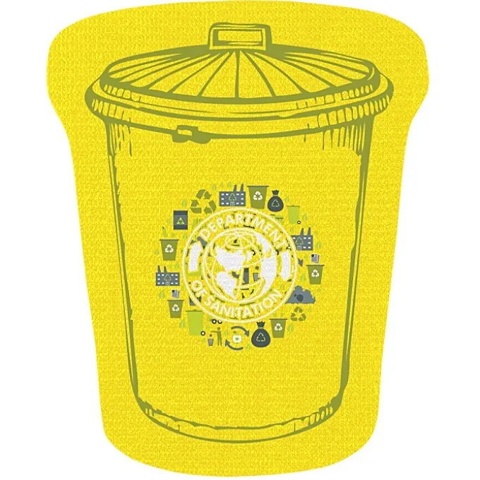 Cushioned Jar Opener - Trash Can - Full Color