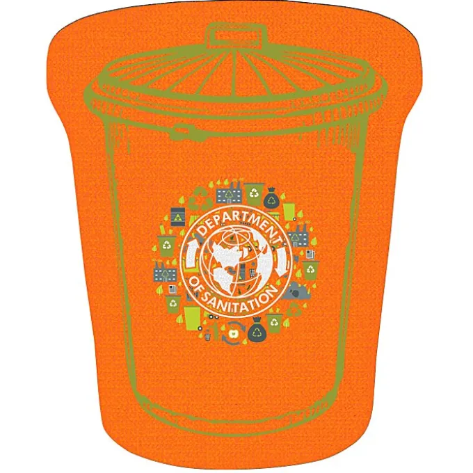 Cushioned Jar Opener - Trash Can - Full Color