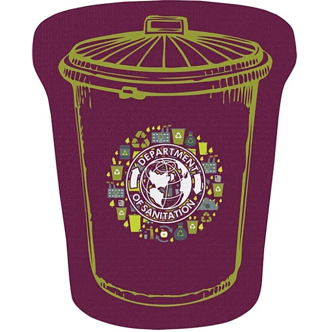 Cushioned Jar Opener - Trash Can - Full Color