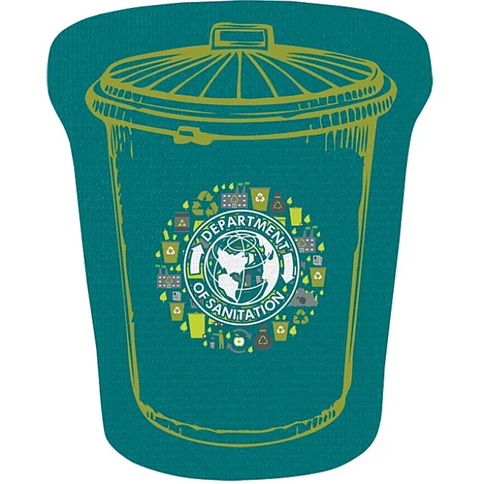 Cushioned Jar Opener - Trash Can - Full Color
