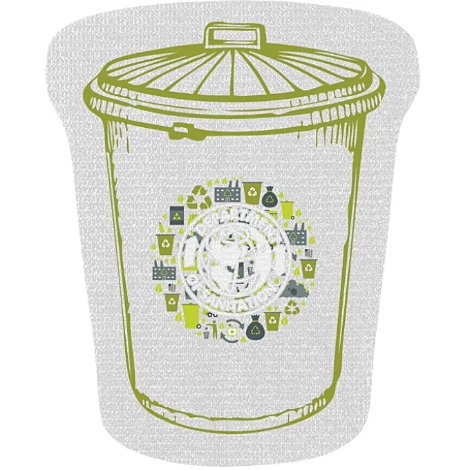 Cushioned Jar Opener - Trash Can - Full Color