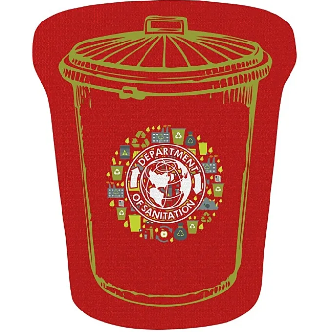 Cushioned Jar Opener - Trash Can - Full Color