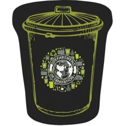 Cushioned Jar Opener - Trash Can - Full Color