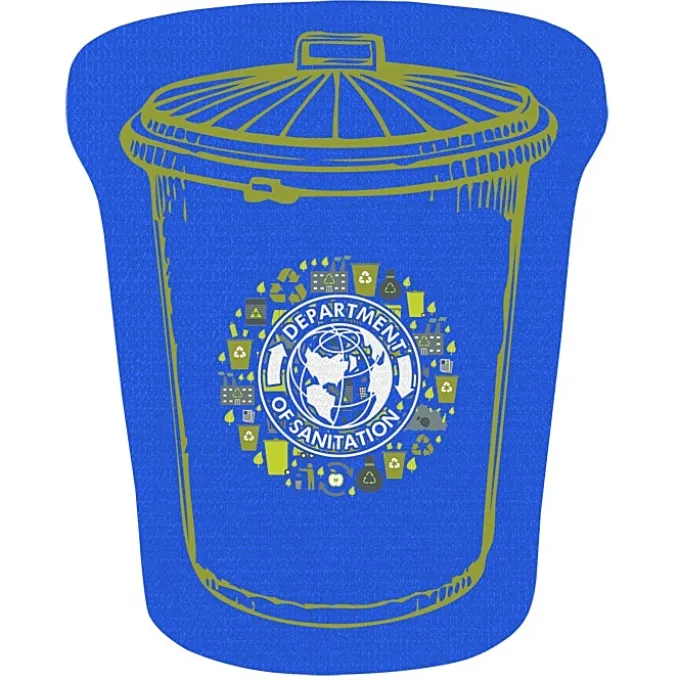 Cushioned Jar Opener - Trash Can - Full Color