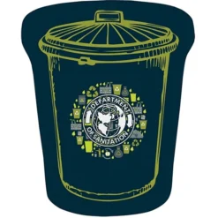 Cushioned Jar Opener - Trash Can - Full Color