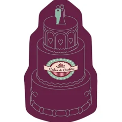 Cushioned Jar Opener - Wedding Cake - Full Color