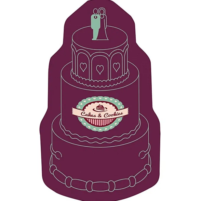 Cushioned Jar Opener - Wedding Cake - Full Color