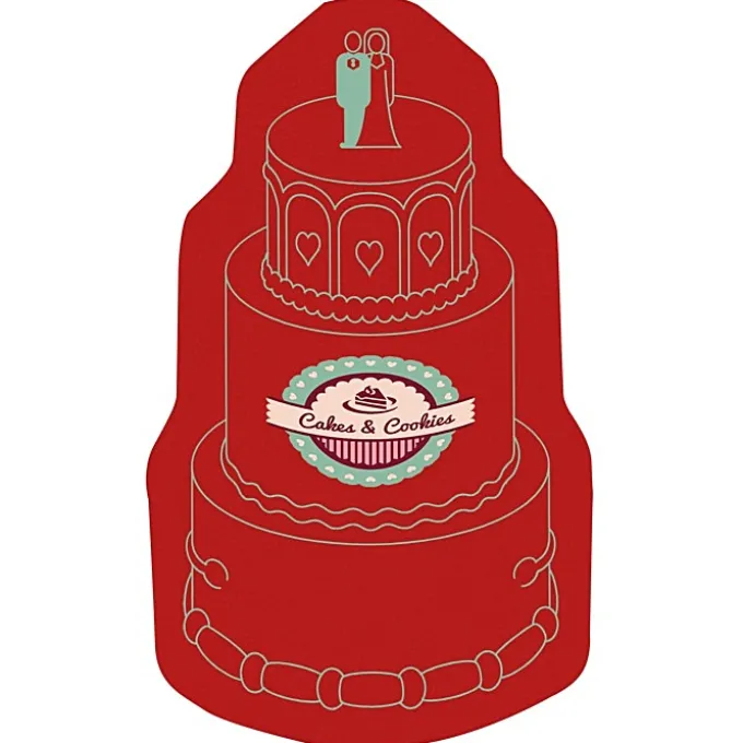 Cushioned Jar Opener - Wedding Cake - Full Color