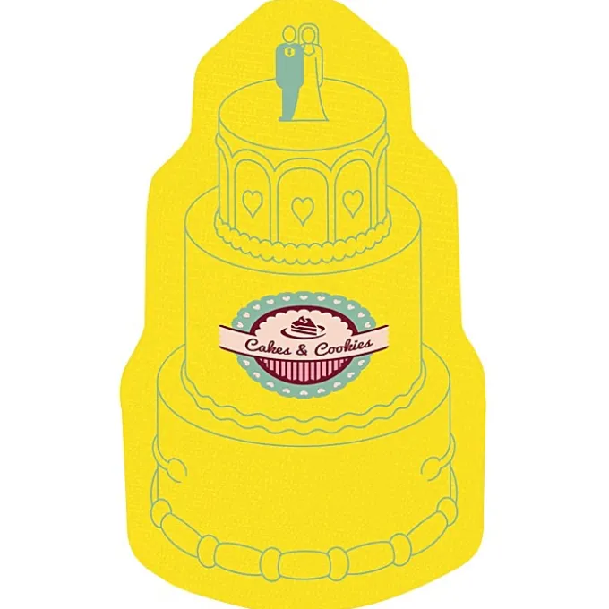 Cushioned Jar Opener - Wedding Cake - Full Color
