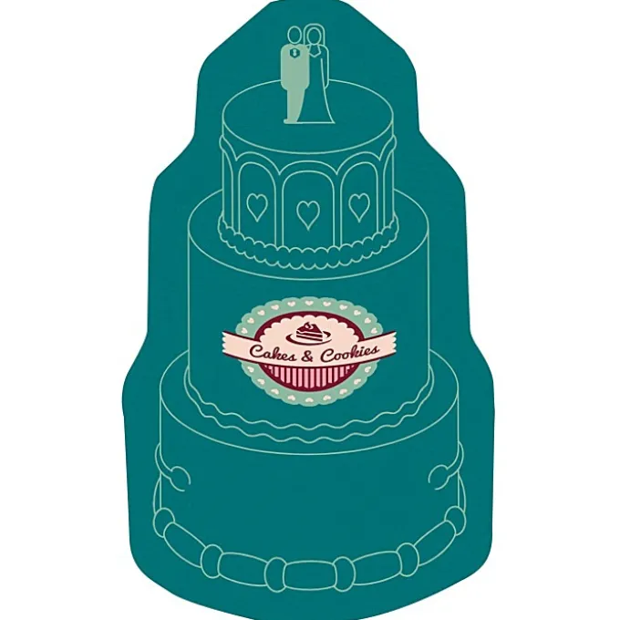 Cushioned Jar Opener - Wedding Cake - Full Color