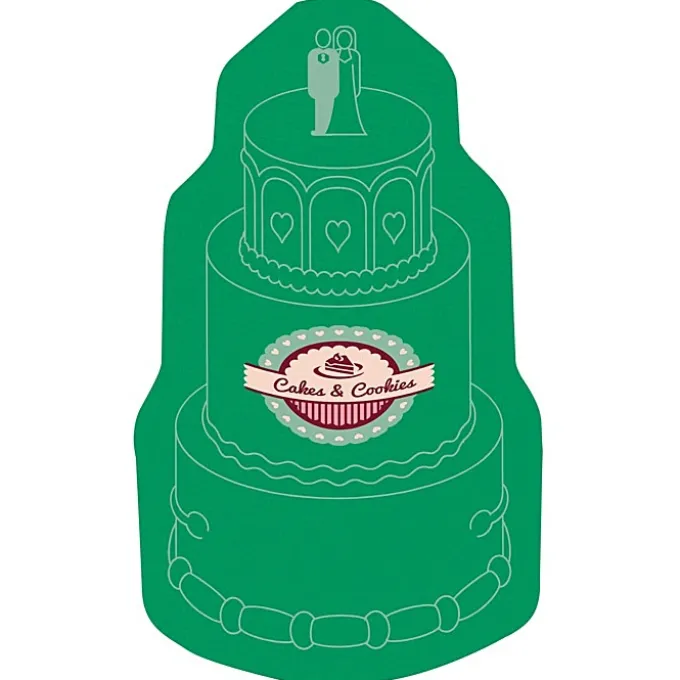 Cushioned Jar Opener - Wedding Cake - Full Color