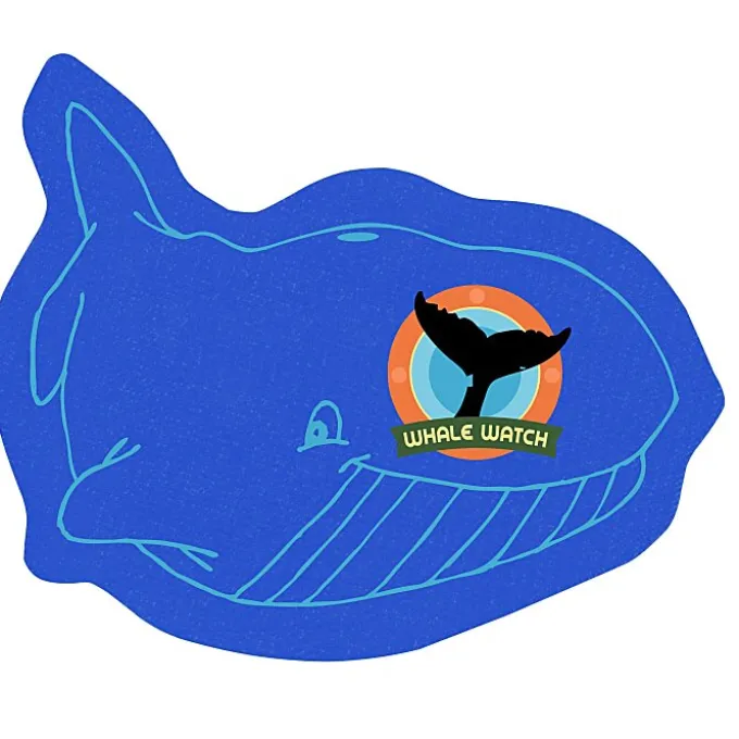 Cushioned Jar Opener - Whale - Full Color