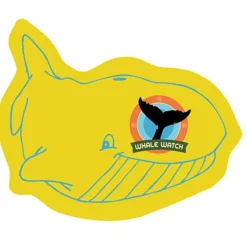 Cushioned Jar Opener - Whale - Full Color