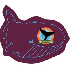Cushioned Jar Opener - Whale - Full Color
