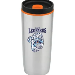 Custom Accent Stainless Travel Mug - 16 oz - Full Color